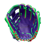 2026 Wilson Big League Chew Swingin’ Sour Apple A2000 1786SS LE 11.5" Infield Baseball Glove-2