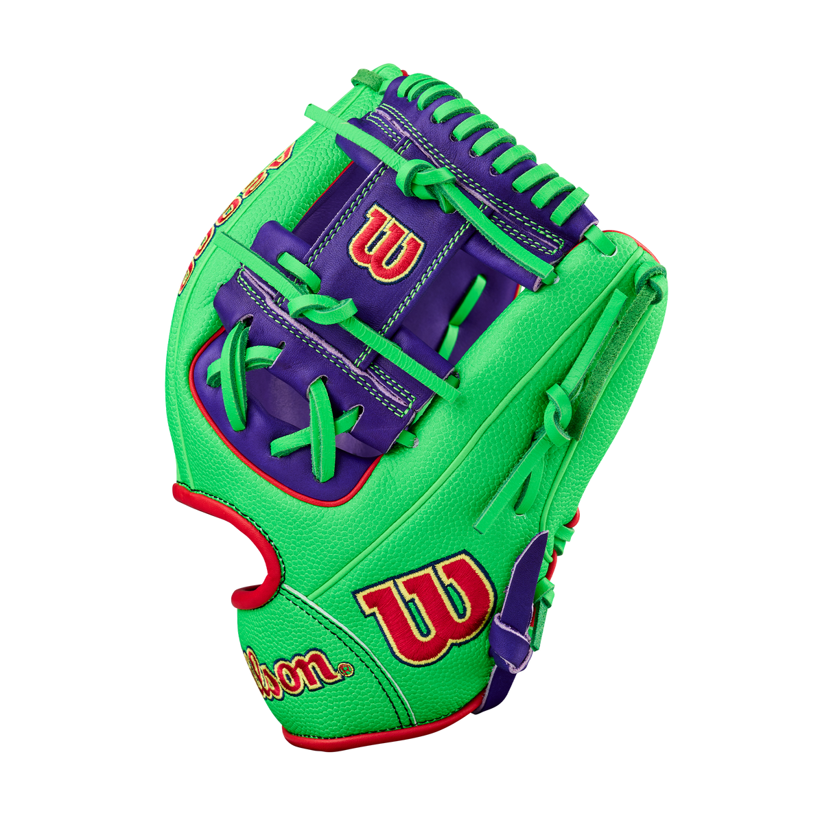 2026 Wilson Big League Chew Swingin’ Sour Apple A2000 1786SS LE 11.5" Infield Baseball Glove-9