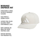 adidas Men's Midrange Snapback Hat-2