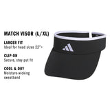 adidas Women's Match 2 Visor-2