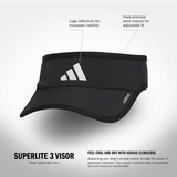 adidas Women's Superlite 3 Visor-2