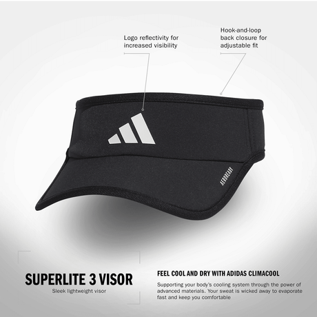 adidas Women's Superlite 3 Visor-2