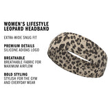 adidas Women's Lifestyle Leopard Headband-2