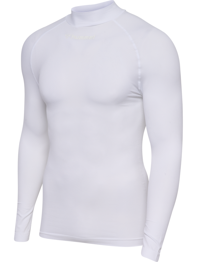 hummel Men's Baselayer Comfort 2.0 Mockneck Tee Long Sleeve-1