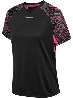 hummel Women's Blaze Pro Training Short Sleeve Jersey-1