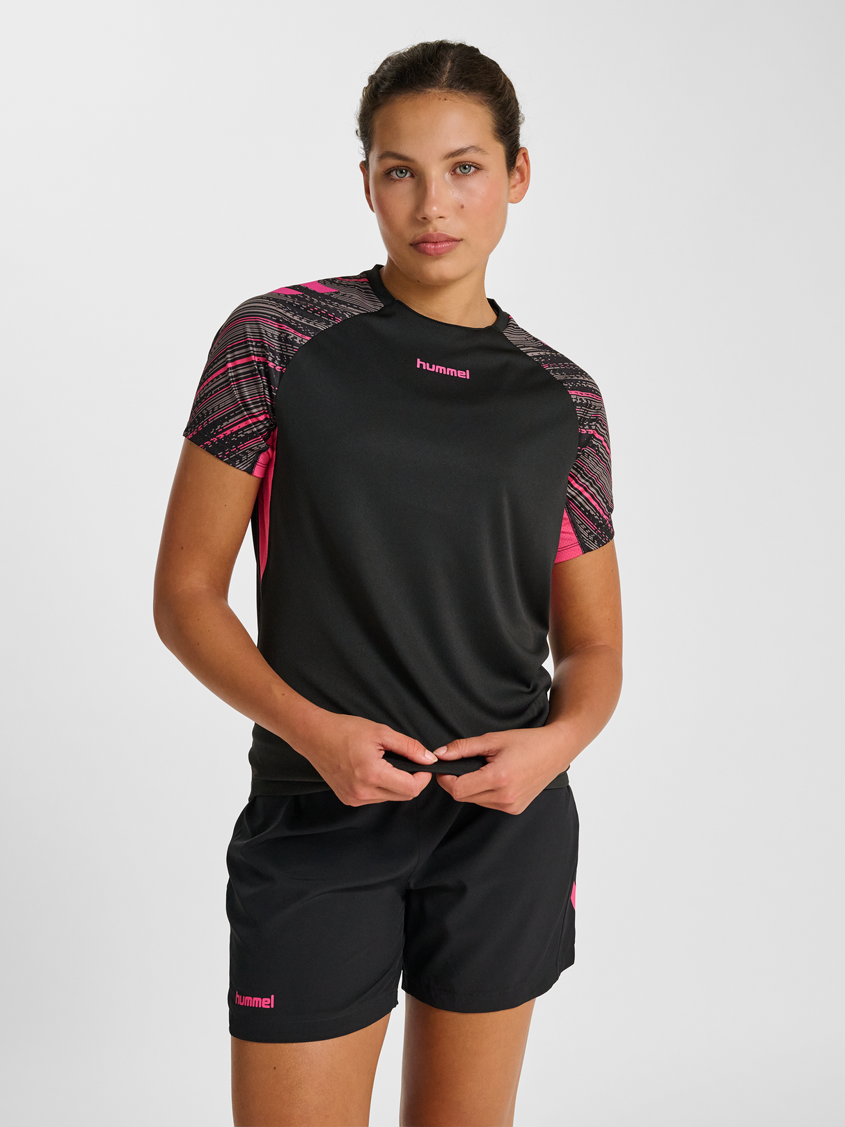 hummel Women's Blaze Pro Training Short Sleeve Jersey-6