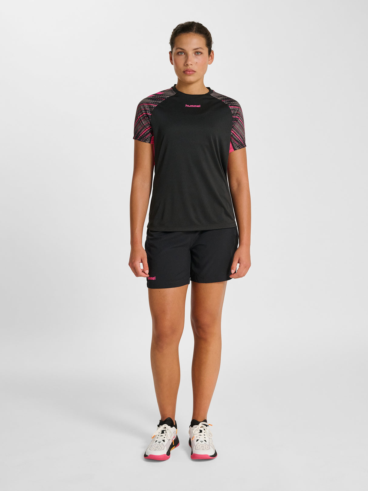 hummel Women's Blaze Pro Training Short Sleeve Jersey-7