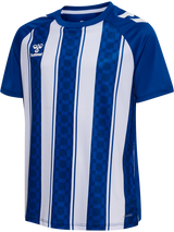 hummel Youth Match Striped Short Sleeve Jersey-1