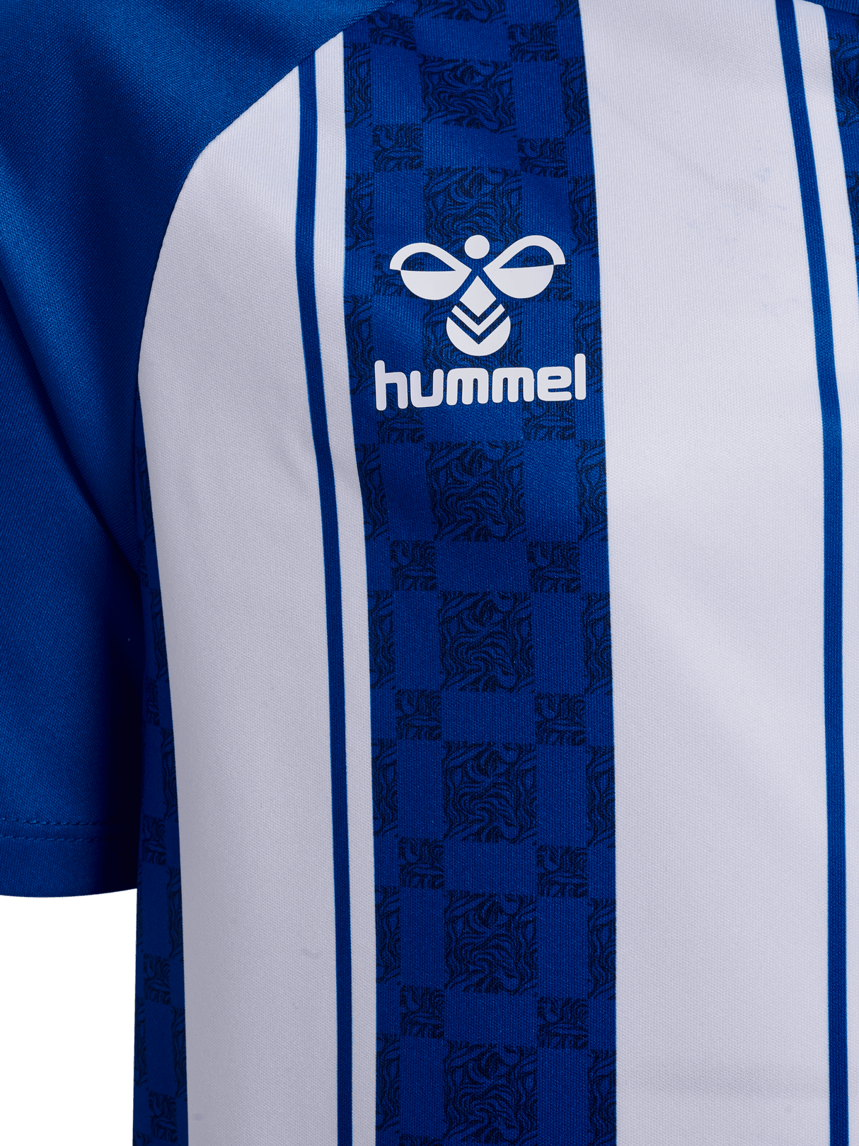 hummel Youth Match Striped Short Sleeve Jersey-4