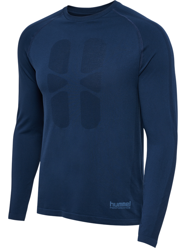 hummel Men's HIIT Seamless Long Sleeve T-Shirt-1