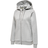 hummel Women's Red Heavy Zip Hoodie-1