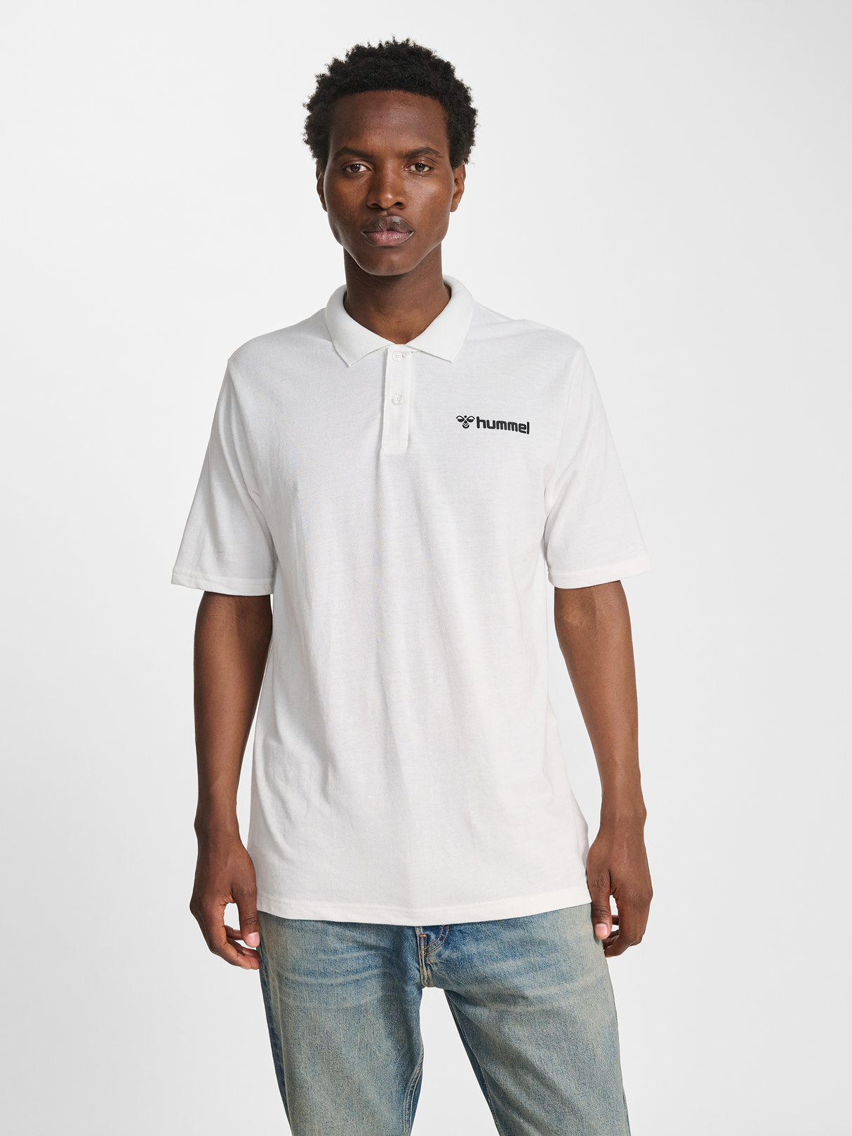 hummel Men's Mover Cotton Polo-5