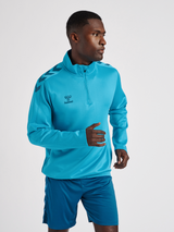 hummel Unisex Core XK Half Zip Poly Sweatshirt-5