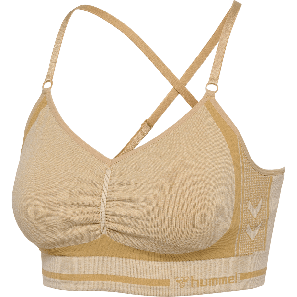 hummel Women's Mindful Training Lulu Seamless Scrunch Bra-1