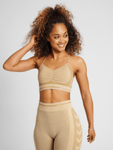 hummel Women's Mindful Training Lulu Seamless Scrunch Bra-5