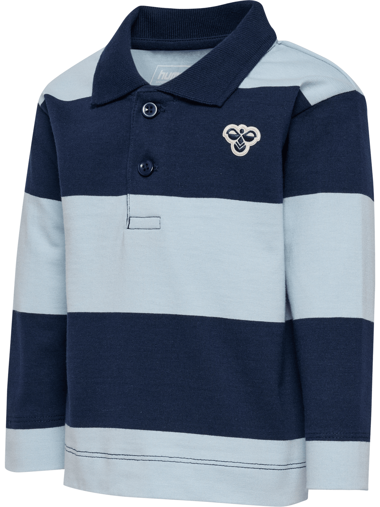 hummel Youth Mini Loose Stripe Polo Shirt-1