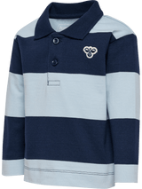 hummel Youth Mini Loose Stripe Polo Shirt-1