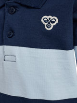 hummel Youth Mini Loose Stripe Polo Shirt-3