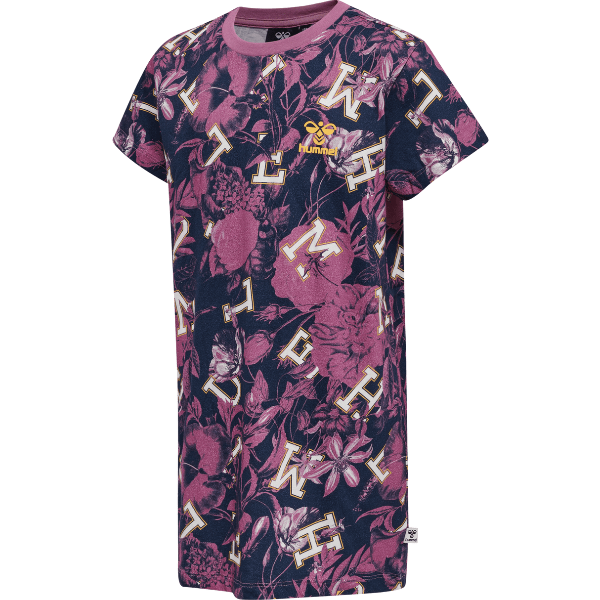hummel Youth Drama T-Shirt Dress Short Sleeve-1