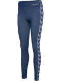 hummel Women's Mindful Training Blaze Seamless Mid Waist Tights-1
