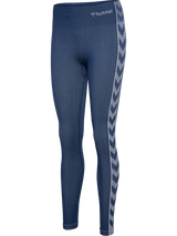 hummel Women's Mindful Training Blaze Seamless Mid Waist Tights-1