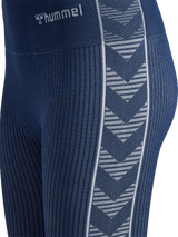 hummel Women's Mindful Training Blaze Seamless Mid Waist Tights-3