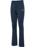 hummel Youth High Waist Flared Tights-1