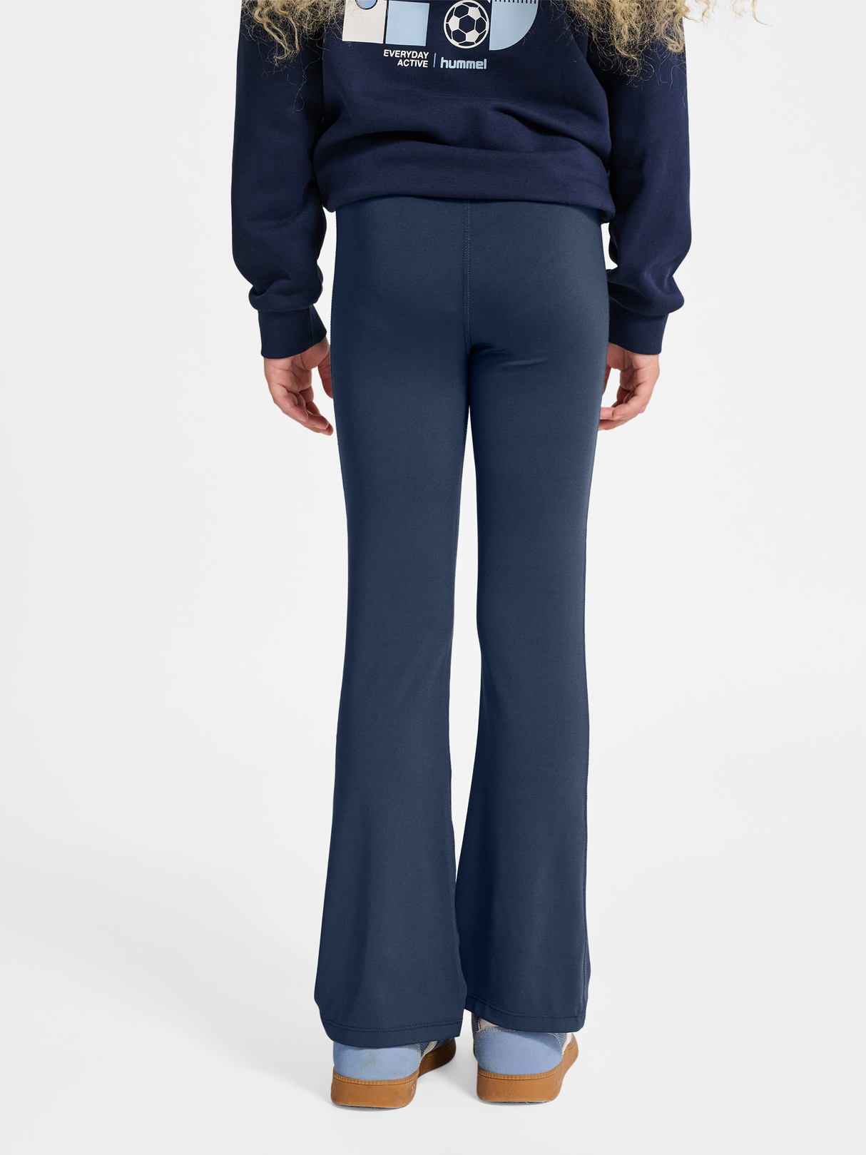hummel Youth High Waist Flared Tights-4