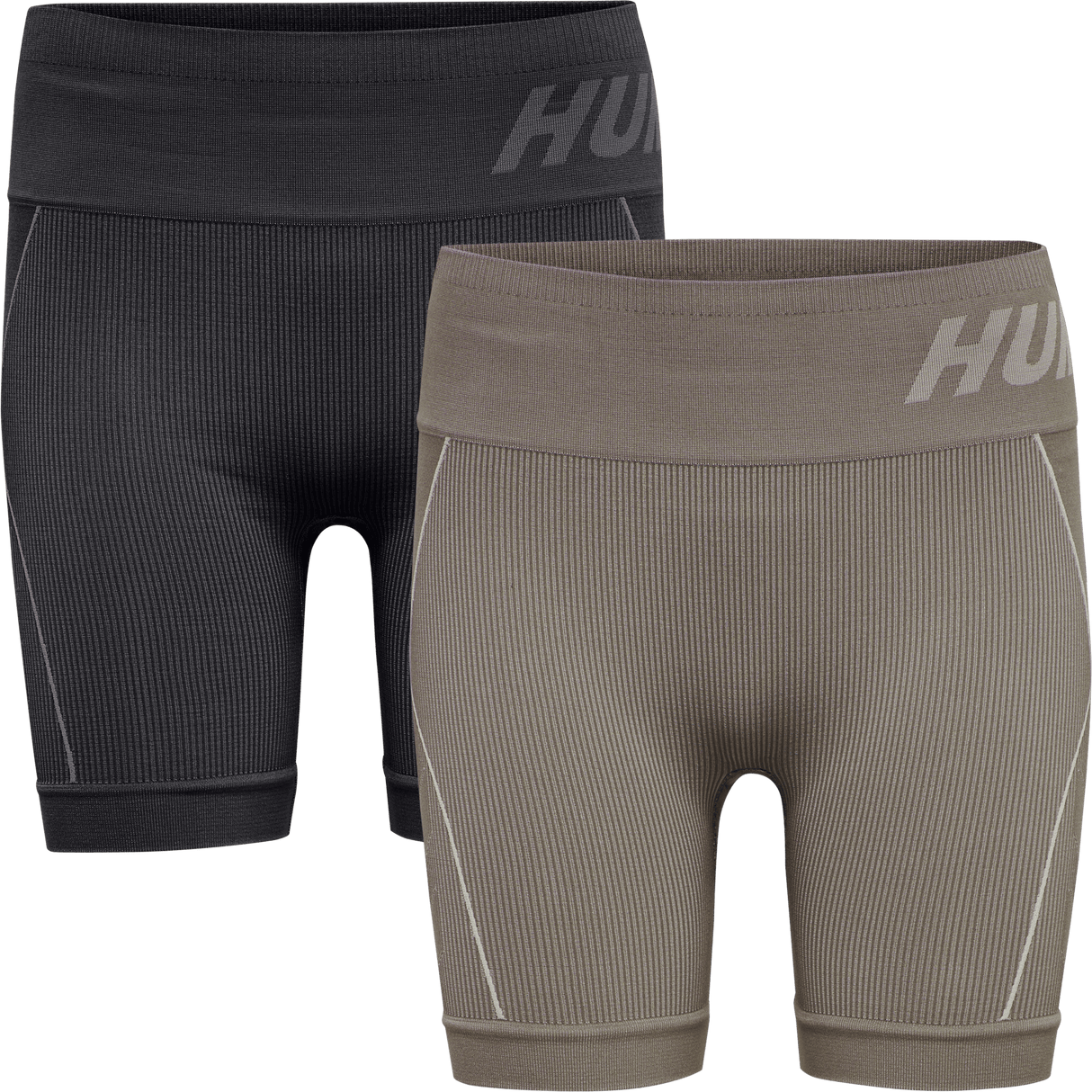 hummel Women's Training Essentials Christel 2-Pack Seamless Shorts-1