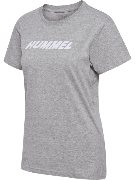 hummel Women's Elemental Logo Cotton Tee-1