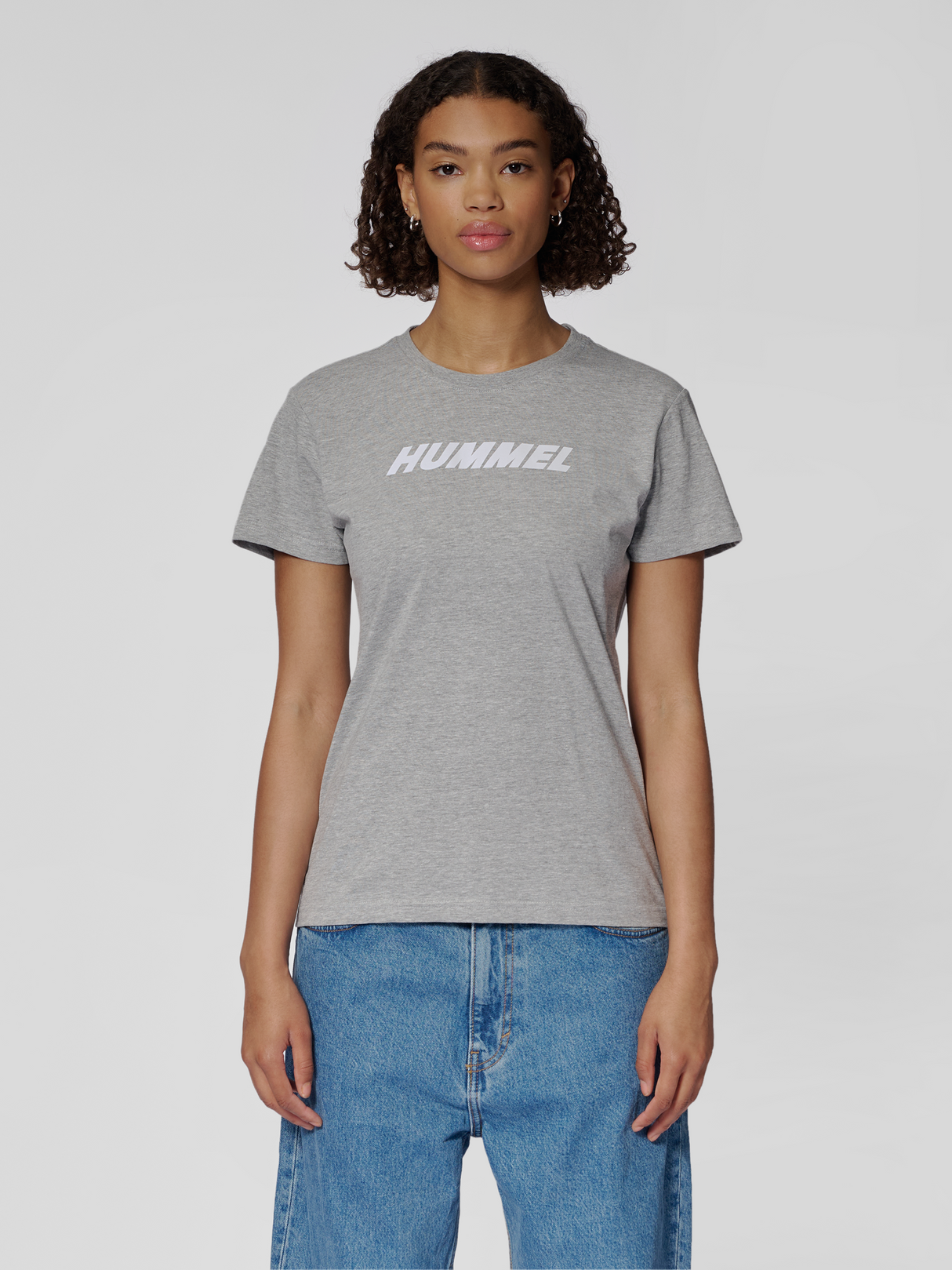 hummel Women's Elemental Logo Cotton Tee-5