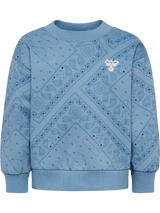 hummel Youth Mini Loose Paisley AOP Sweatshir-1