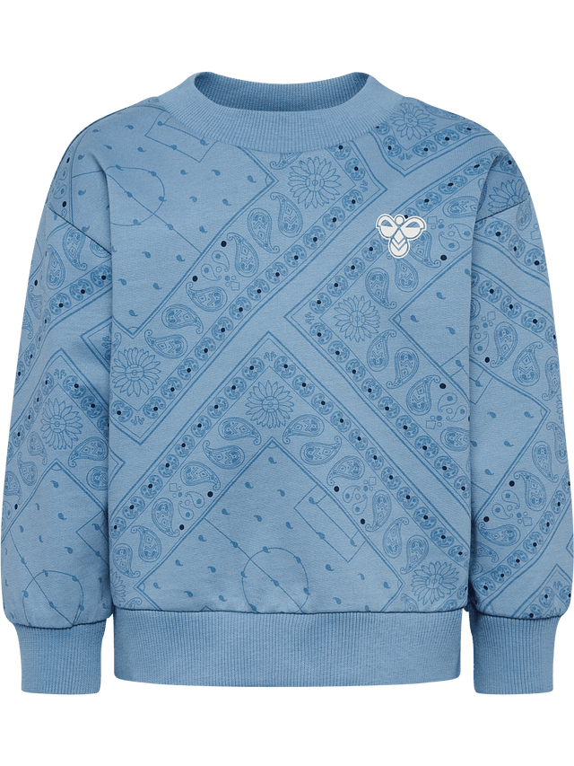 hummel Youth Mini Loose Paisley AOP Sweatshir-1