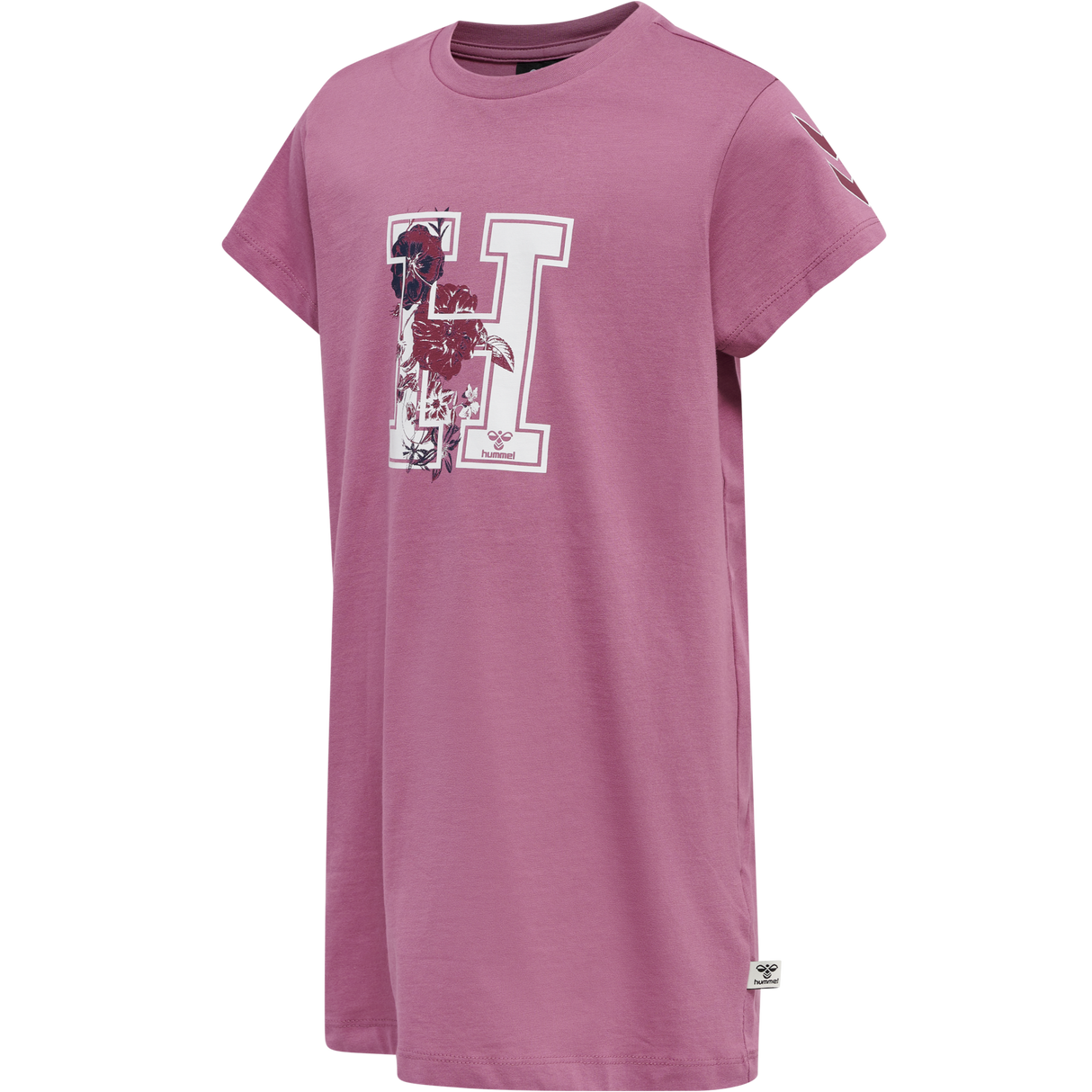 hummel Youth Architecture T-Shirt Dress Short Sleeve-1