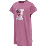 hummel Youth Architecture T-Shirt Dress Short Sleeve-1