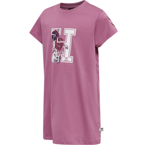 hummel Youth Architecture T-Shirt Dress Short Sleeve-1