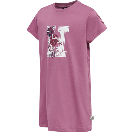 hummel Youth Architecture T-Shirt Dress Short Sleeve-1