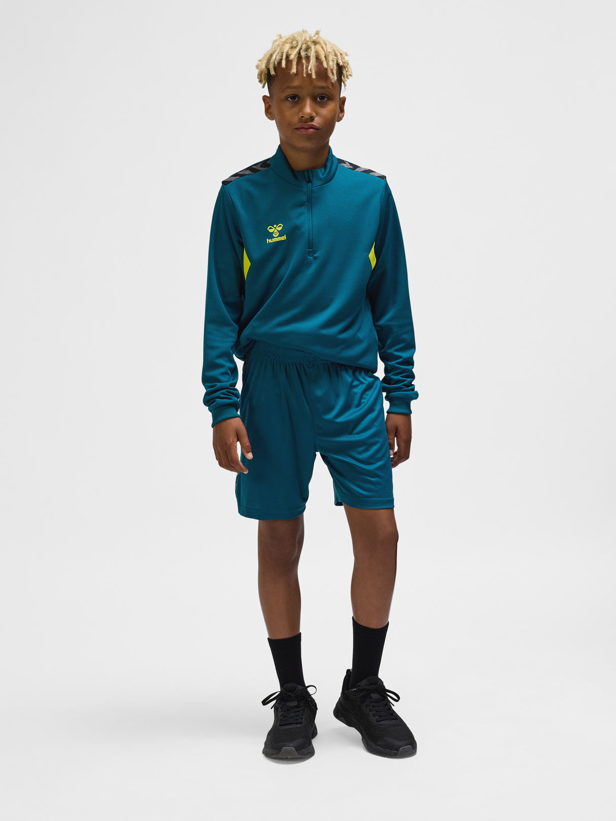 hummel Youth Authentic Polyester Shorts-6