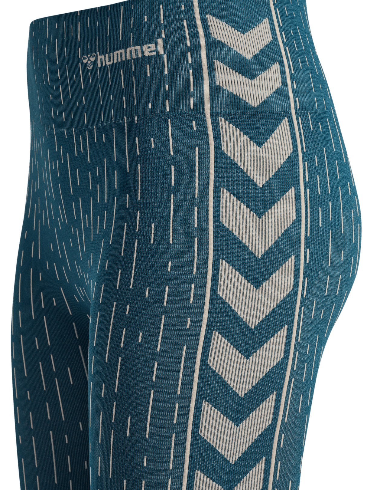 hummel Women's Mindful Training Drops Seamless Mid Waist Tights-3