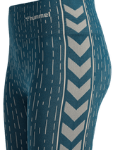hummel Women's Mindful Training Drops Seamless Mid Waist Tights-3