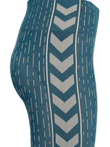 hummel Women's Mindful Training Drops Seamless Mid Waist Tights-4