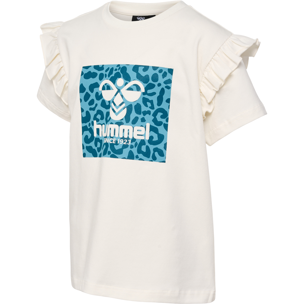hummel Youth Flowy Ruffle Short Sleeve T-Shirt-1