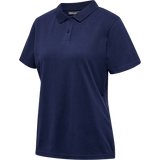 hummel Women's Red Stretch Polo-1