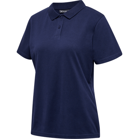 hummel Women's Red Stretch Polo-1
