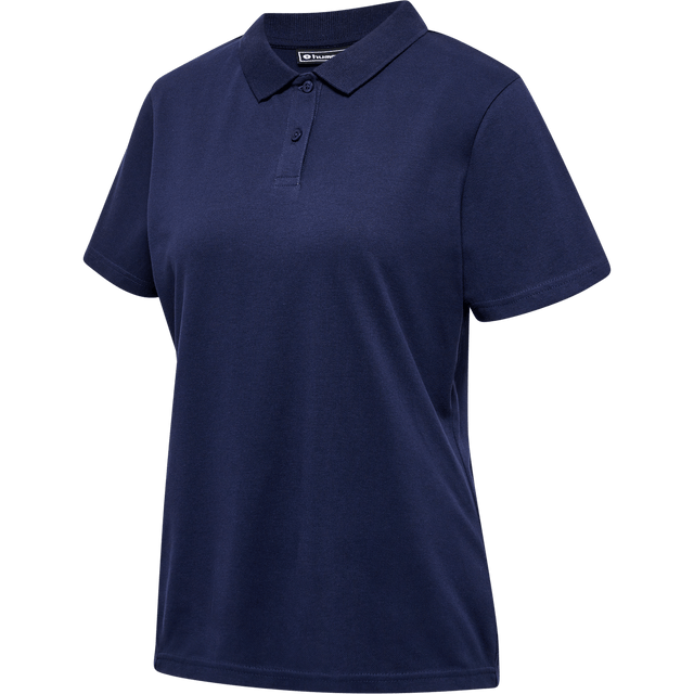 hummel Women's Red Stretch Polo-1
