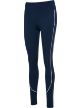 hummel Women's Pulse Piping Mid Waist Tights-1