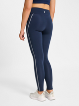 hummel Women's Pulse Piping Mid Waist Tights-5
