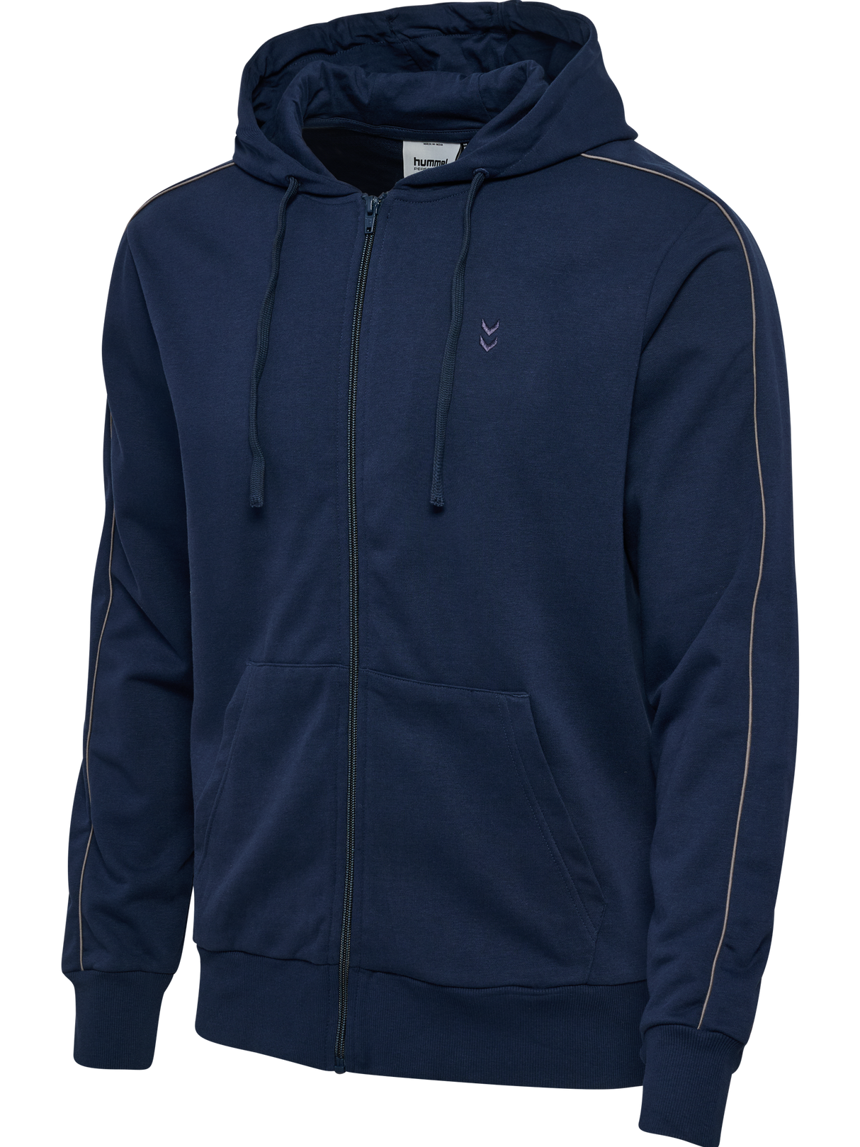 hummel Men's Pulse Piping Zip Hoodie-1