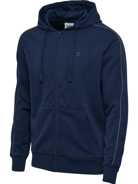 hummel Men's Pulse Piping Zip Hoodie-1