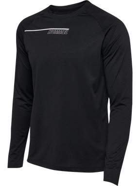 hummel Men's Court Light Weight Long Sleeve T-Shirt-1